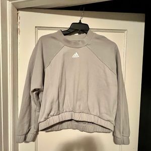 Cropped Adidas Sweatshirt